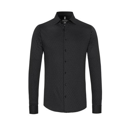 Desoto DESOTO Overhemd zwart / wit