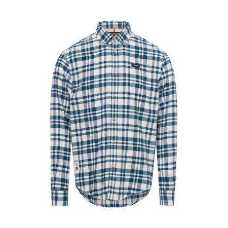 Napapijri NAPAPIJRI Overhemd G-TREKKING donkerblauw / wit