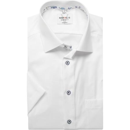 Marvelis Overhemd Korte mouw wit