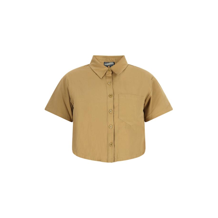 DreiMaster DreiMaster Vintage Blouse donkerbeige -