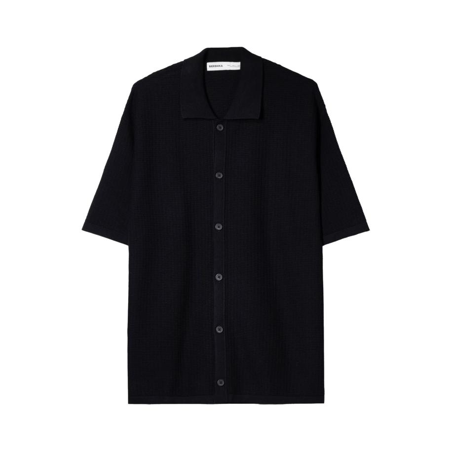 Bershka Bershka Overhemd zwart -
