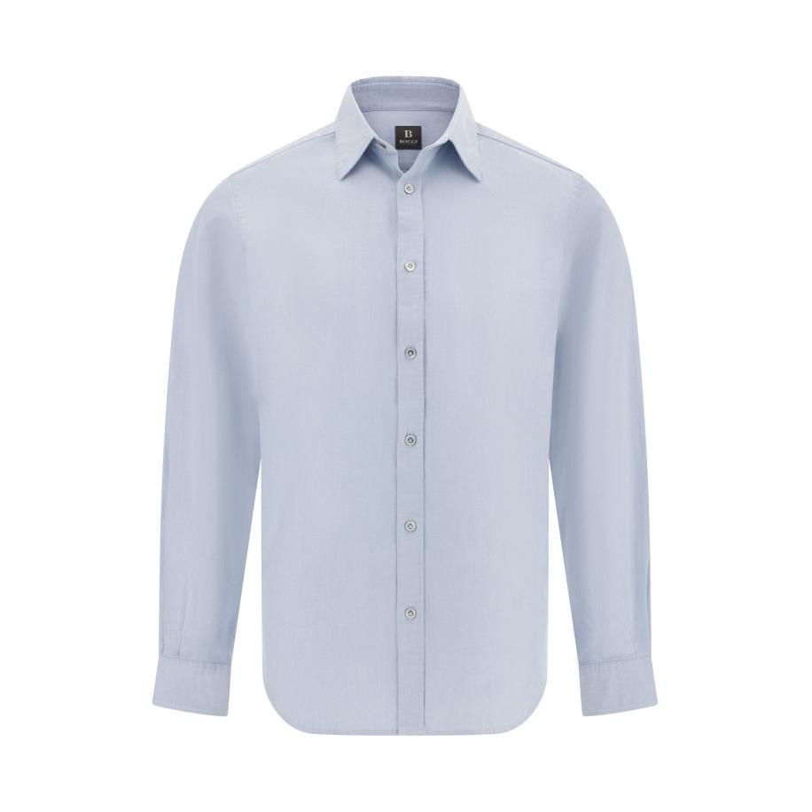 Boggi Milano Boggi Milano Overhemd lichtblauw -