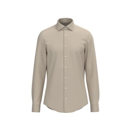 SEIDENSTICKER Zakelijk overhemd beige