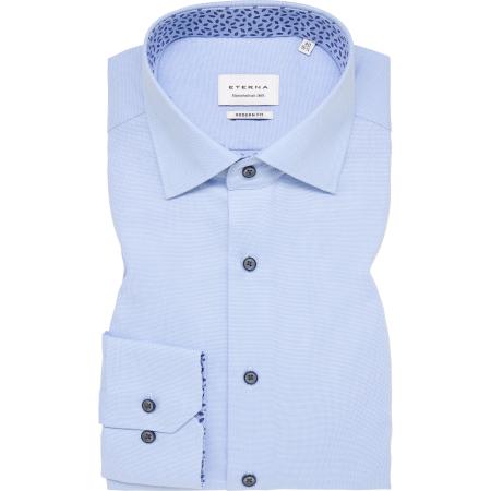 ETERNA Overhemd ML7 (72CM+) middenblauw