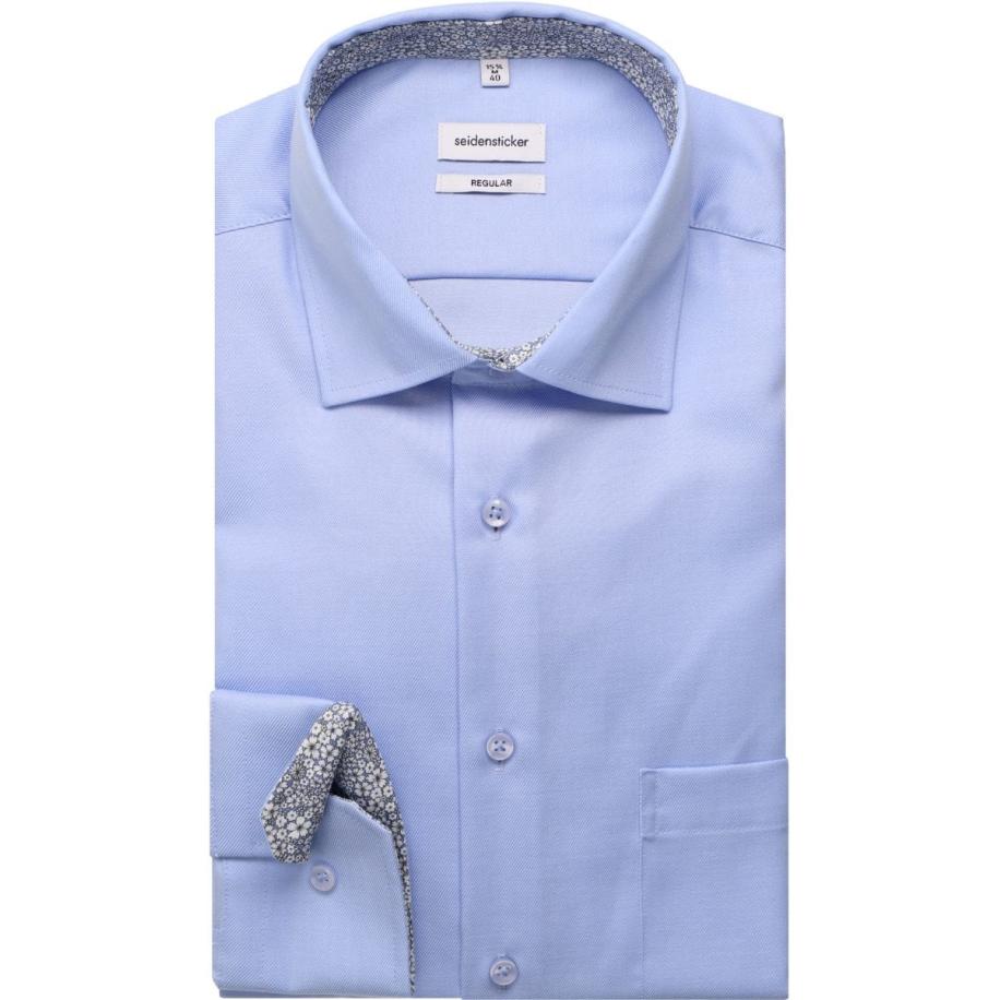 Seidensticker Overhemd ML6 (vanaf 68 CM) lichtblauw Blauw