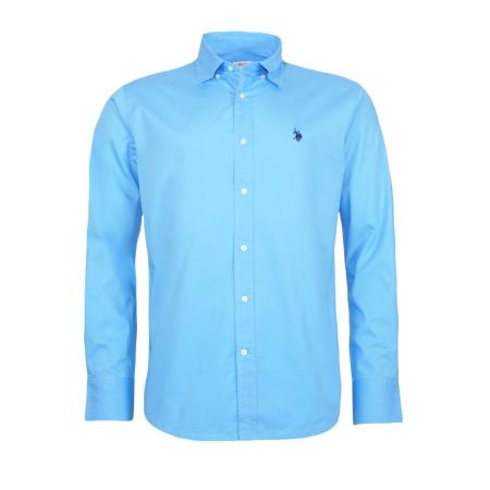 U.S. Polo Assn. U.S. POLO ASSN. Overhemd lichtblauw