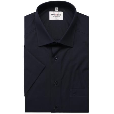 Marvelis Overhemd Korte mouw marine