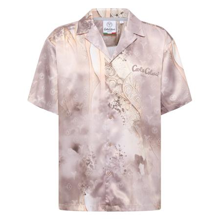 carlo colucci Carlo Colucci Overhemd Eikemann beige / sand / sering