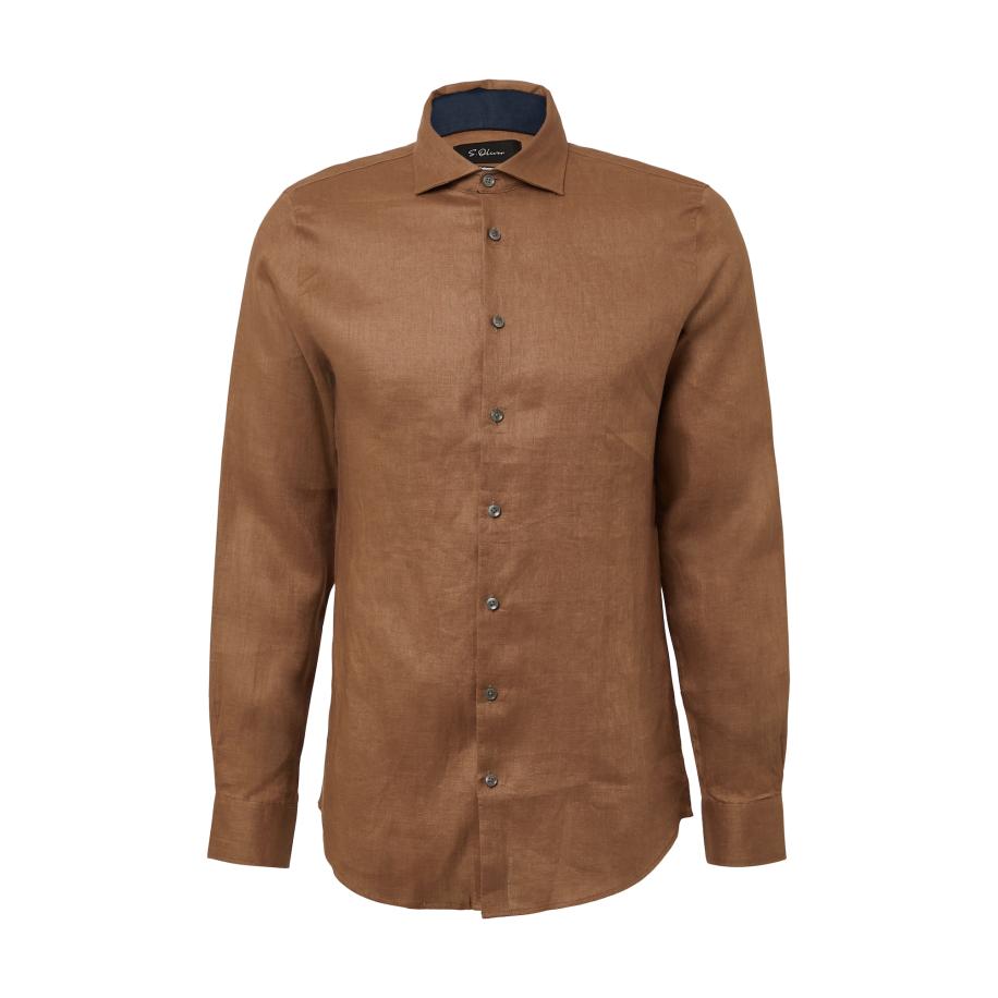 s.Oliver BLACK LABEL Overhemd bruin Bruin
