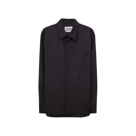 Studio Seidensticker Studio Seidensticker Overhemd zwart