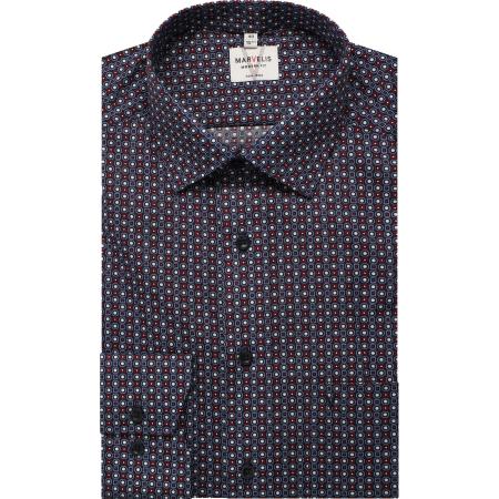 Marvelis Overhemd ML6 (vanaf 68 CM) rood