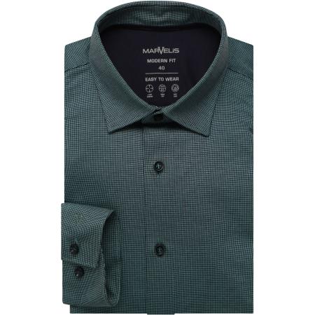 Marvelis Performance Jersey shirt groen, Gestructureerd