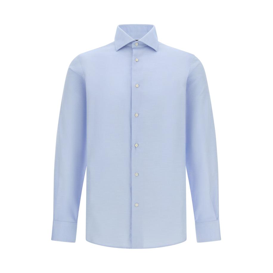 Boggi Milano Boggi Milano Overhemd lichtblauw -