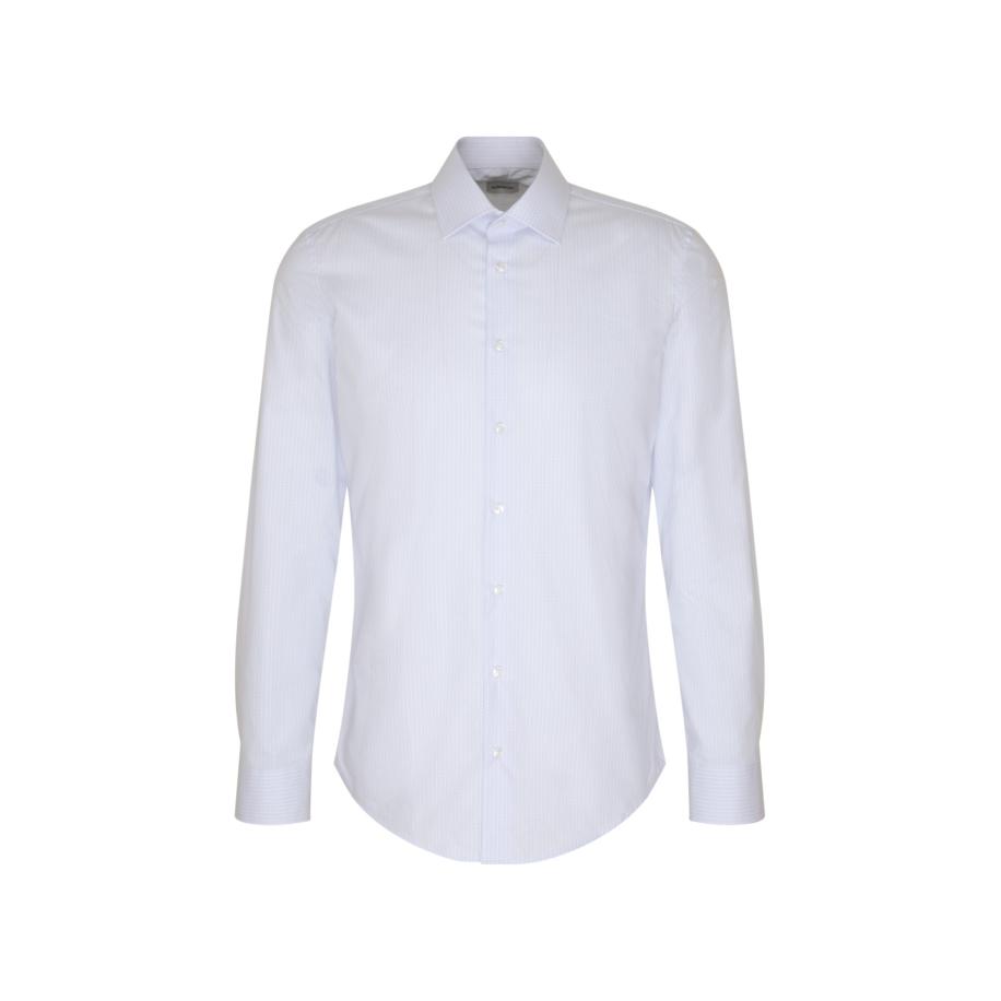 SEIDENSTICKER Zakelijk overhemd lichtblauw / wit Blauw