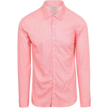 Desoto Overhemd Strijkvrij Kent Coral