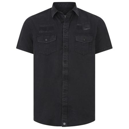 jan vanderstorm Jan Vanderstorm Overhemd Alpri donkergrijs