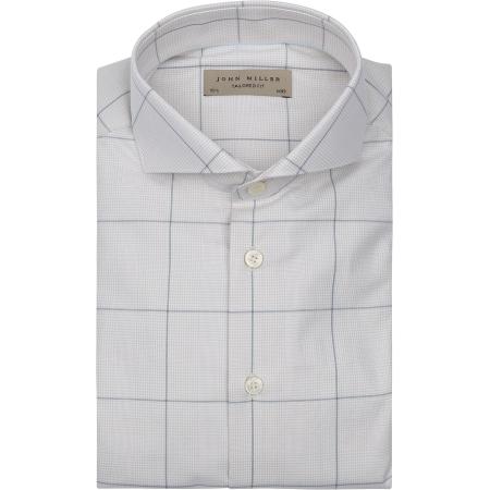 John Miller Overhemd Check Beige