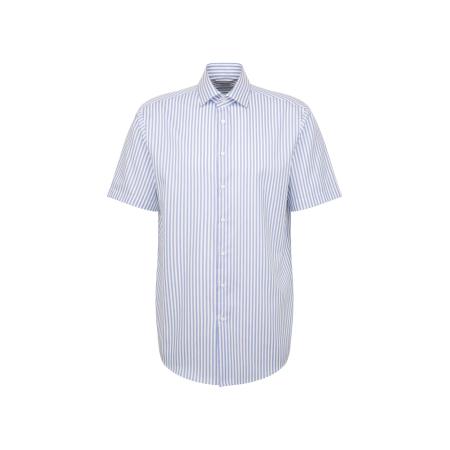 Seidensticker SEIDENSTICKER Zakelijk overhemd Smart Classic lichtblauw / wit