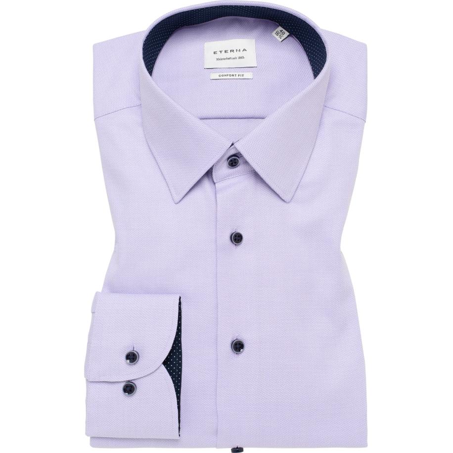 ETERNA Overhemd, Gestructureerd Multicolor