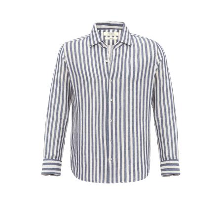 Antioch Antioch Overhemd indigo / wit