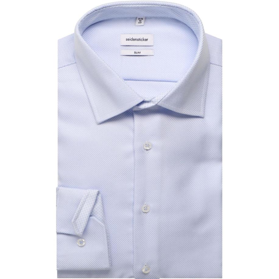 Seidensticker Overhemd ML6 (vanaf 68 CM) lichtblauw Blauw