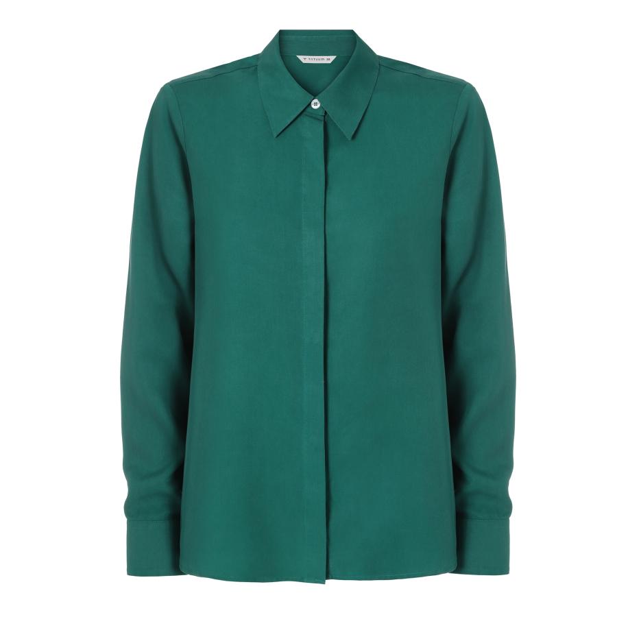 TATUUM TATUUM Blouse Nikali smaragd -