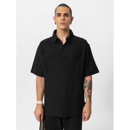 VAMOS CLO Overhemd zwart