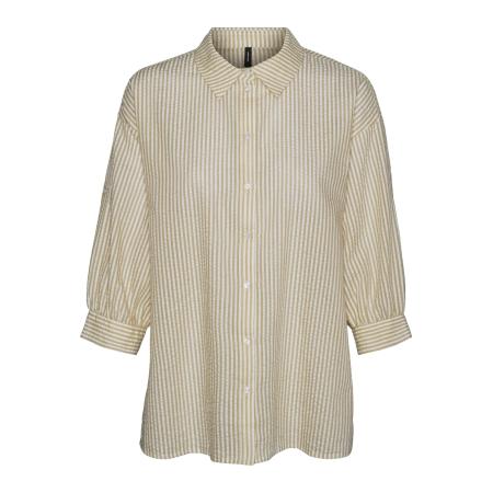 Vero Moda VERO MODA Blouse MOLLY beige / wit