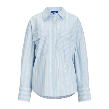 JJXX JJXX Blouse JXAva lichtblauw / zwart / wit