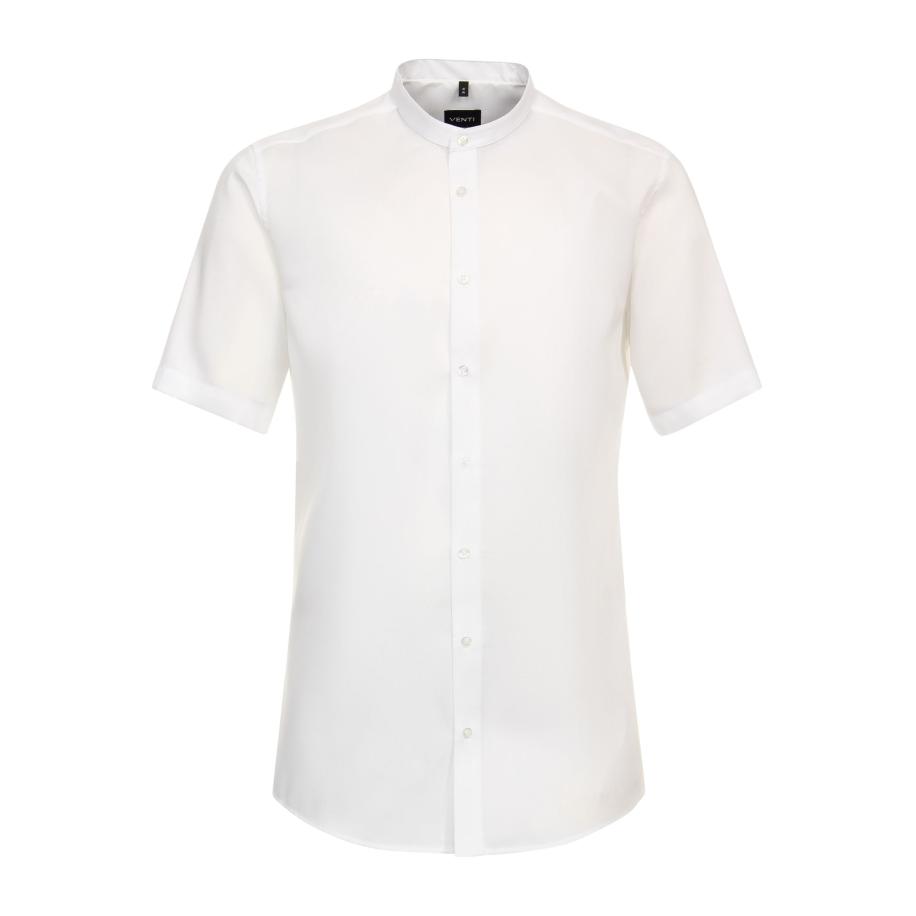 Venti Overhemd Korte mouw wit Wit