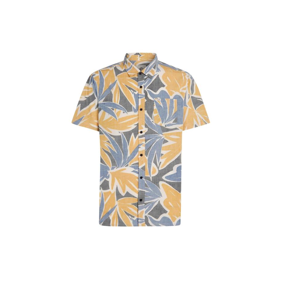 O'Neill ONEILL Overhemd smoky blue / rookgrijs / wit -