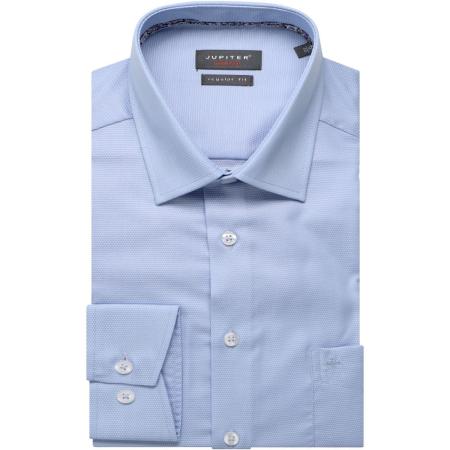 Jupiter Overhemd lichtblauw, Effen