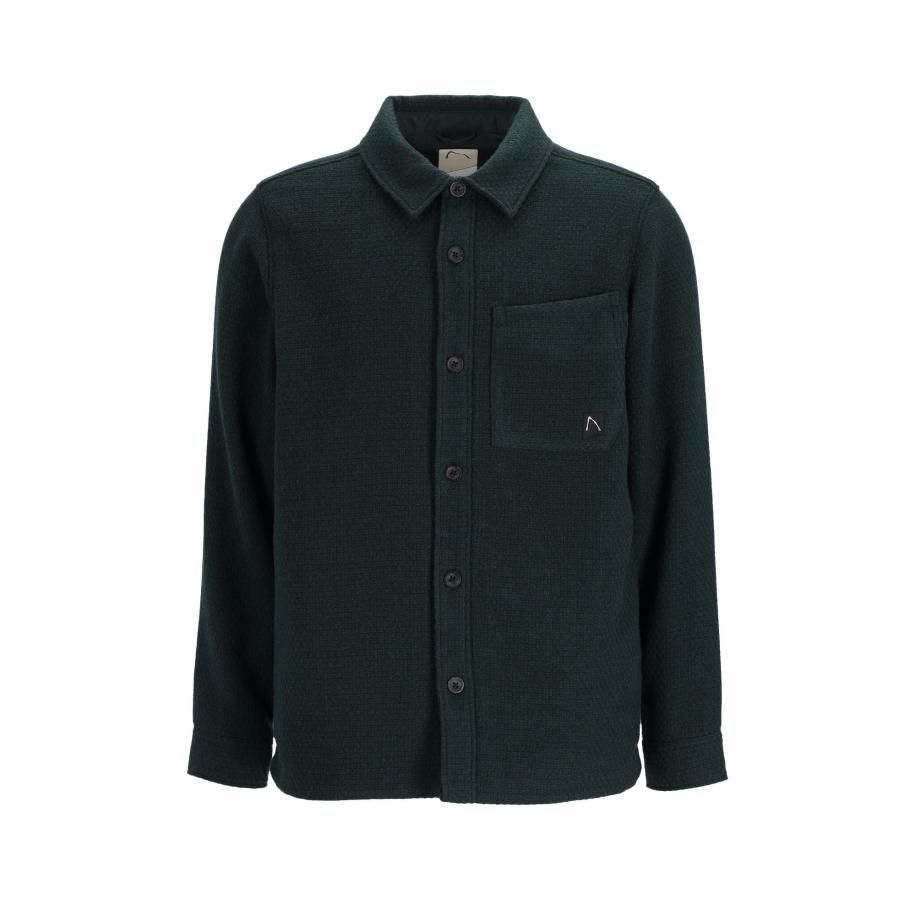 Chasin' CHASIN Overhemd Foley Structure donkergroen -