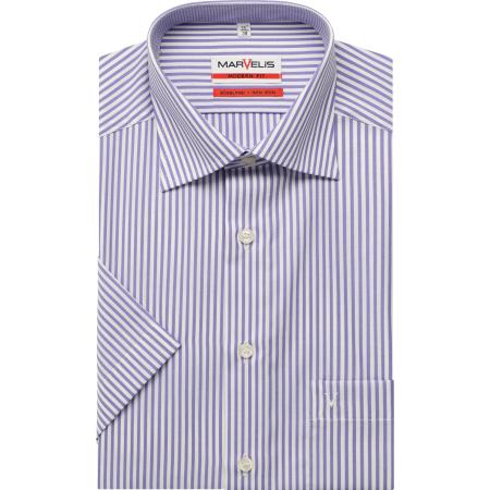 Marvelis Overhemd Korte mouw lila