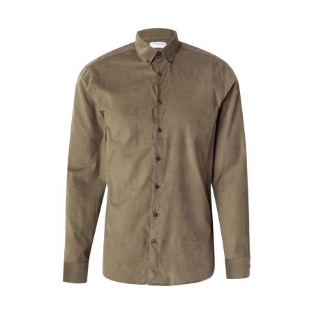 Lindbergh Lindbergh Overhemd olijfgroen