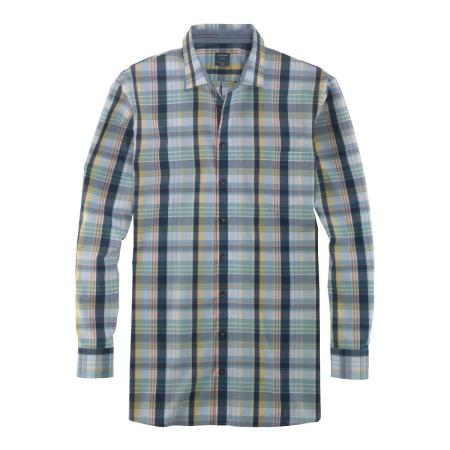 OLYMP Casual Overhemd oranje, Ruit