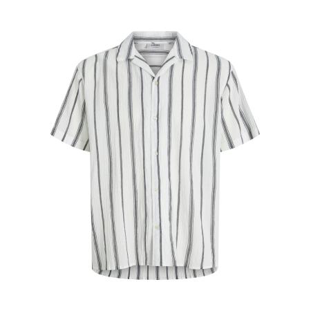 JJ Rebel JJ Rebel Overhemd JREBMAIMI donkergrijs / wit