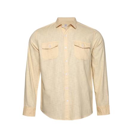 Campus Sutra Campus Sutra Overhemd Ariah geel