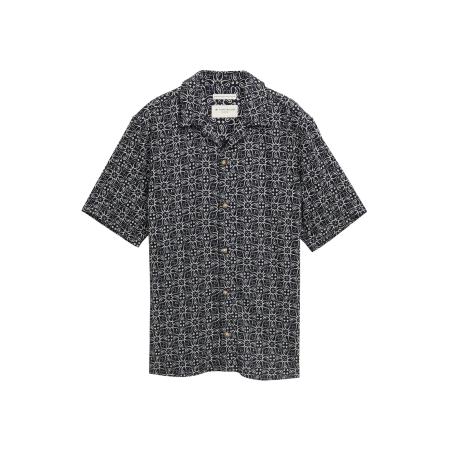 Tom Tailor TOM TAILOR Overhemd navy / wit