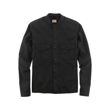 OLYMP Level Five Casual Overshirt zwart, Effen