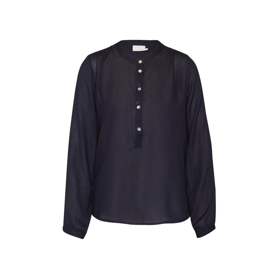 Kaffe Kaffe Blouse Karla nachtblauw -