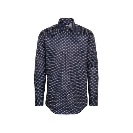 Seidensticker SEIDENSTICKER Zakelijk overhemd blauw / navy / wit