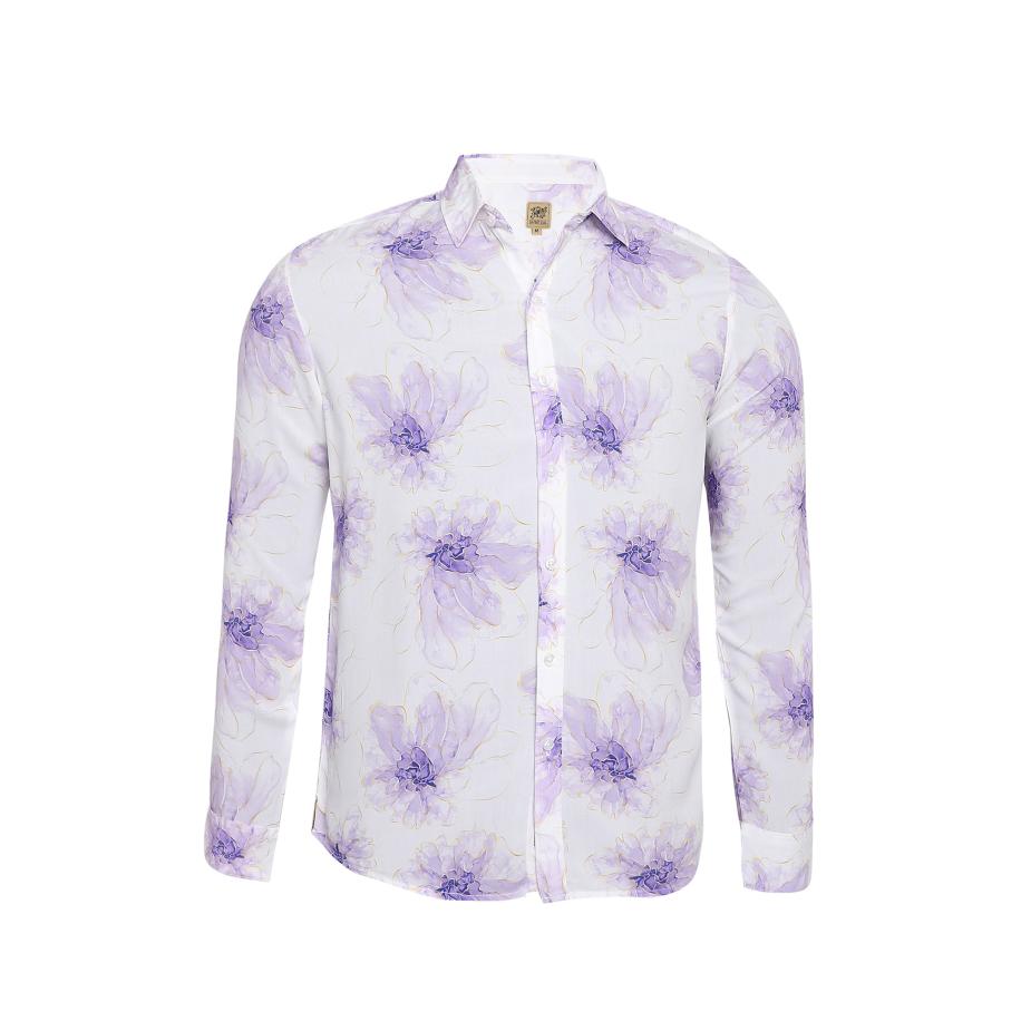 Campus Sutra Campus Sutra Overhemd Derek beige / lila -