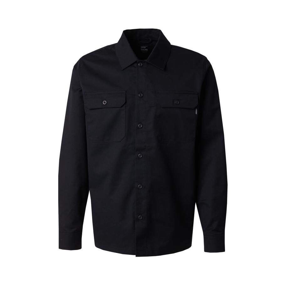 Vintage Industries Vintage Industries Overhemd Harris zwart -