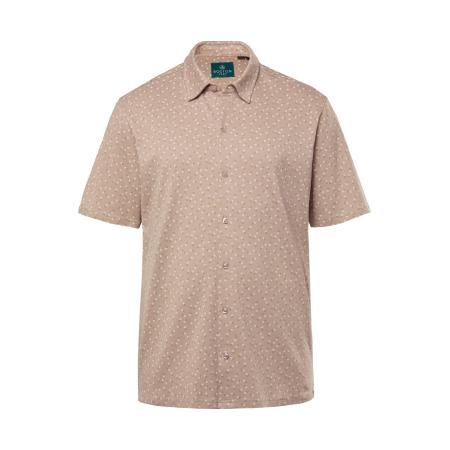 Boston Park Boston Park Overhemd chamois / wit