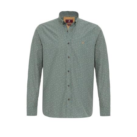 Williot Williot Overhemd geel / groen / oranje