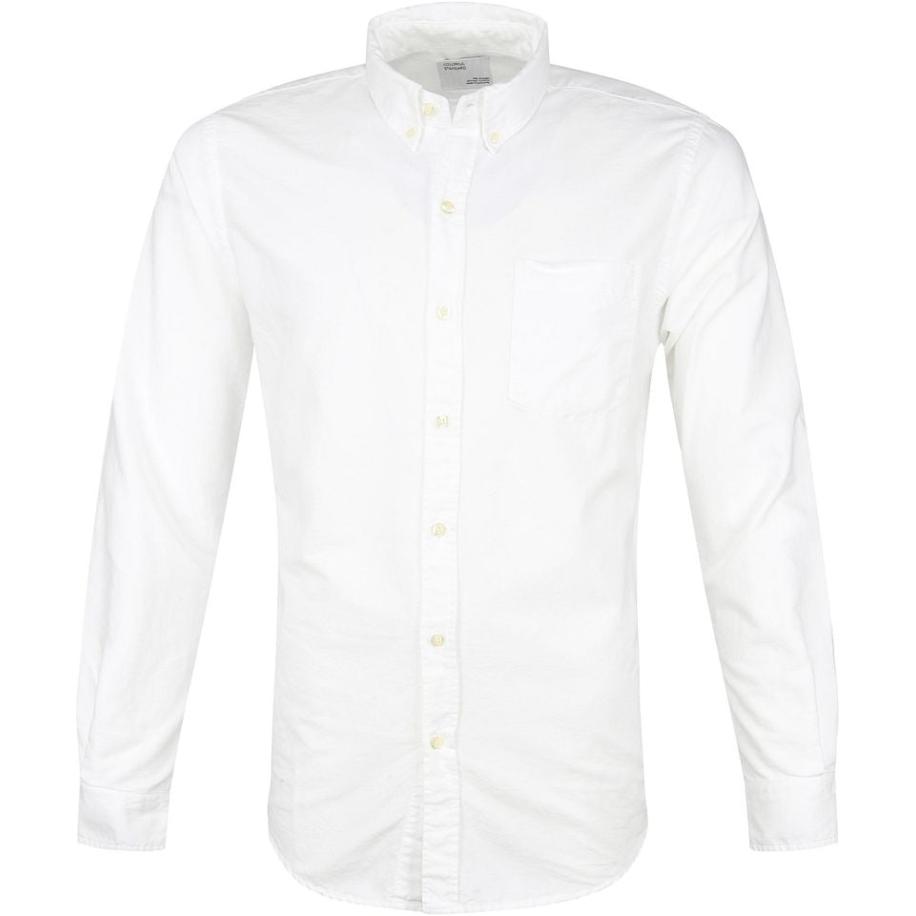Colorful Standard Overhemd Wit Wit