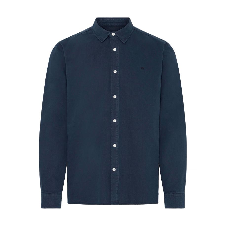 Kronstadt Kronstadt Overhemd KSElon blauw -