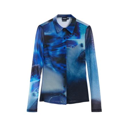 Desigual Desigual Blouse blauw / pastelblauw / donkerblauw