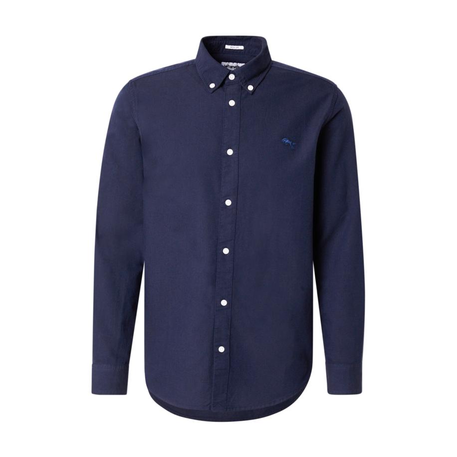 Wrangler WRANGLER Overhemd OXFORD SHIRT navy -